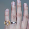 thumbnail image 4 of unbranded Anillo Mujer Dorado Glamuroso Complemento Para Diario, 4 of 7