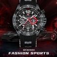 thumbnail image 2 of MINI FOCUS Men Sport Watch Waterproof Quartz Wristwatch Clock With Luminous Silicone Strap, 2 of 7