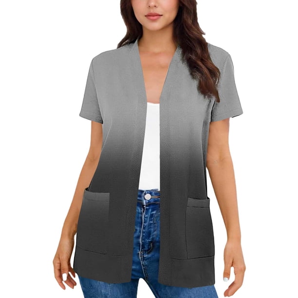 Camiseta de Cuello Redondo de Color Sólido Casual de Ajuste Suelto con Poliéster Suave, Camiseta de Verano para Uso Diario en Casa O Trabajo