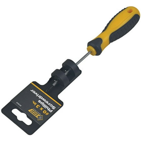 - Steel Grip DR76559 Phillips Screwdriver, Chrome Vanadium Steel, Yellow/Black