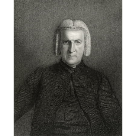 Rev Shute Barrington 1734 To 1826 Bishop Of Llandaff In South Wales Bishop Of Salisbury And Bishop Of Durham In England Engraved By J Cochran After W Behnes From The Book National Portrait Gallery