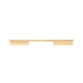 thumbnail image 7 of Richelieu 8636320 12-5/8" Center To Center Handle Cabinet Pull - Gold, 7 of 7