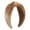 Khaki, variant on Miorin Under $5 Headbands for Women's Hair Accessories, Sweet Soft Elastic Hair Head Hoop, Daily Hair Accessories, Black Heardband
