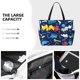 thumbnail image 3 of Fotbe Colorful Excavator Bolsa de Viaje para Playa - Resistente al Agua, Bolsa Tote de Gran Capacidad y Ligera con 7 Bolsillos para Mujeres y Hombres, 3 of 7
