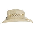 thumbnail image 6 of Kids Packable Handwoven Straw Western Sun Hat, 6 of 14