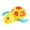 Yellow, variant on KBANNICAL Swim ! 3 Color Water Turtle Bath Toy For Kids Educational Play Extra Long Handle Bath Brush Tanning Accelerator Lotion Women Legs Bump Stocking Lotion Back Applicator Tan