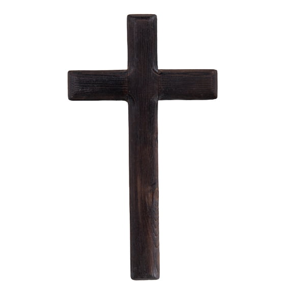 Solid Wooden Cross Christ Ornaments Wall Hanging Table Cross for Home Altar Chapel Church Decor Christian Gift 11 Inch