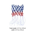 thumbnail image 2 of SKISUNO 4Pcs Portable Tricolor Nylon Basketball Net Easy Installation for Public Basketball Courts, 2 of 7