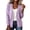 Purple, variant on Wyongtao Womens Button Up Sweaters Soft Knitted V Neck Long Sleeve Solid Color Cardigan Casual Dressy Fall Winter Tops (XS, Yellow)