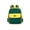 A002- Green, variant on Backpack Green and Yellow Fabric for Back to School Use