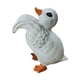 thumbnail image 1 of Estatua de pato trepador con forma de maceta de resina, bonita figura pequeña en micropaisaje Blanco, 1 of 8