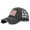 Black, variant on yunLCZ USA Flag Women Men Sun Hat Star Embroidery Cotton Baseball Cap Trucker Hat Adjustable Hip Hop Hat Unisex Vintage