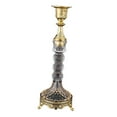 thumbnail image 3 of Candelabro decorativo para centro de mesa, candelabro cónico para cena de boda. Oro, 3 of 9