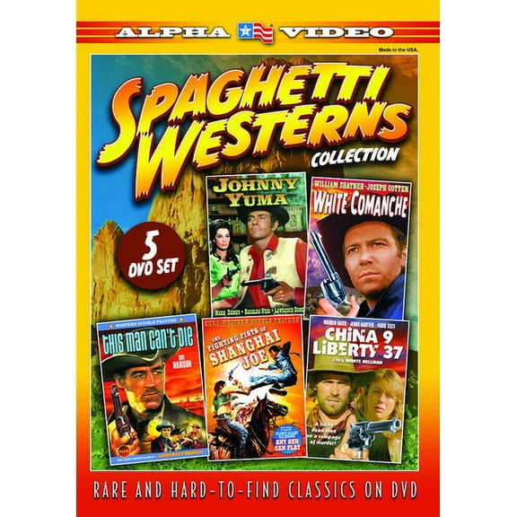 Spaghetti Westerns Collection (DVD), Alpha Video, Western