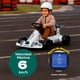 thumbnail image 2 of Go Kart Eléctrico Little monkey 12v F1 Niño Música Mp3 Usb Luz Blanco, 2 of 11