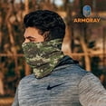 thumbnail image 2 of ARMORAY 12-in-1 Neck Gaiter and Face Mask, Head Wrap, Headband, Balaclava, Scarf for Men & Women, Black, One Size, 2 of 6