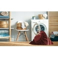 thumbnail image 2 of Ahgly Company Tapis Rectangulaire Lavable en Machine Intérieur Transitionnel Rouge Canneberge, 8 Pieds x 12 Pieds, 2 of 7