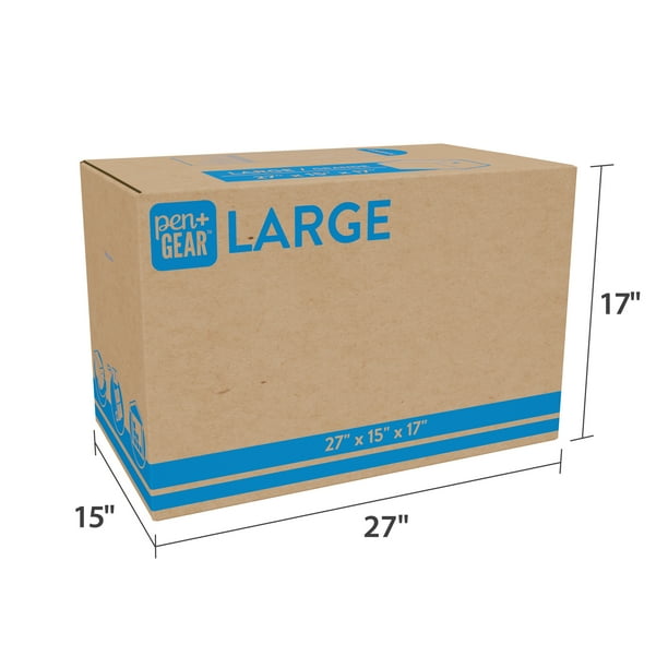 Pen+Gear Boxes (10) - Large packing solutions - Walmart Business