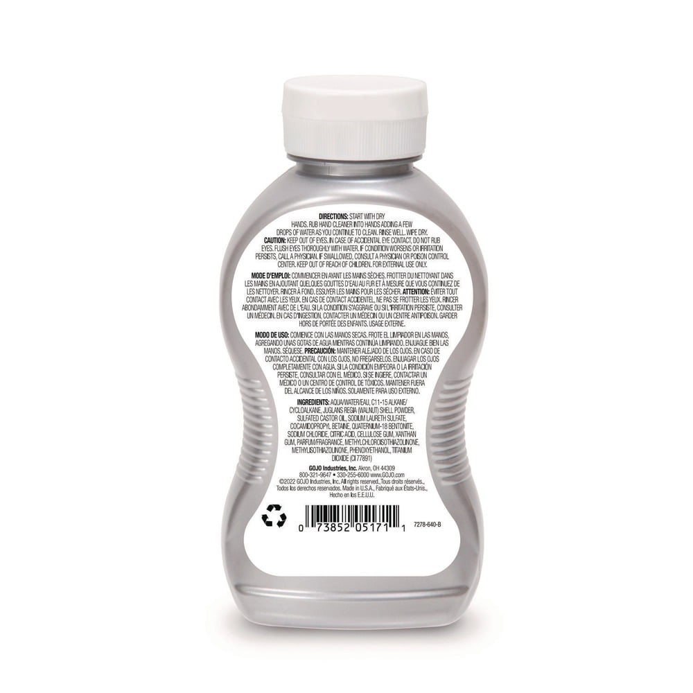 GOJO Industries 7278-08 SUPRO MAX Hand Cleaner Bottle - Floral Scent (8/Carton)