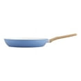 thumbnail image 3 of GoodCook Healthy Ceramic Titanium-Infused 12” Fry Pan, Light Blue, 3 of 9