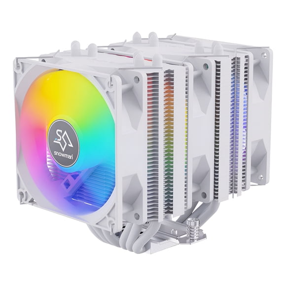 Disipador 3 Ventiladores Cpu Intel/amd Rgb Kid Inst. Pasta