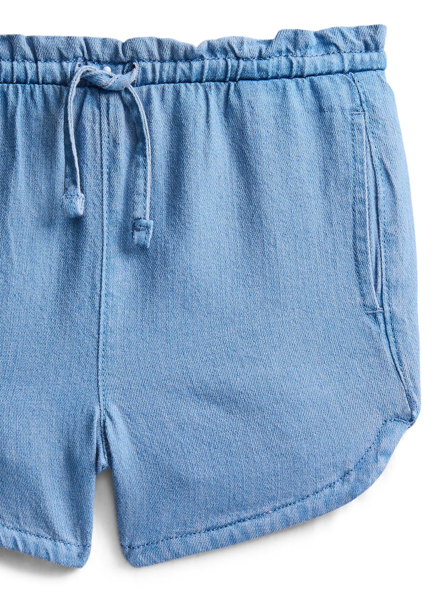 Wonder Nation Toddler Girls Soft Knit Pull On Shorts, Sizes 18M-5T