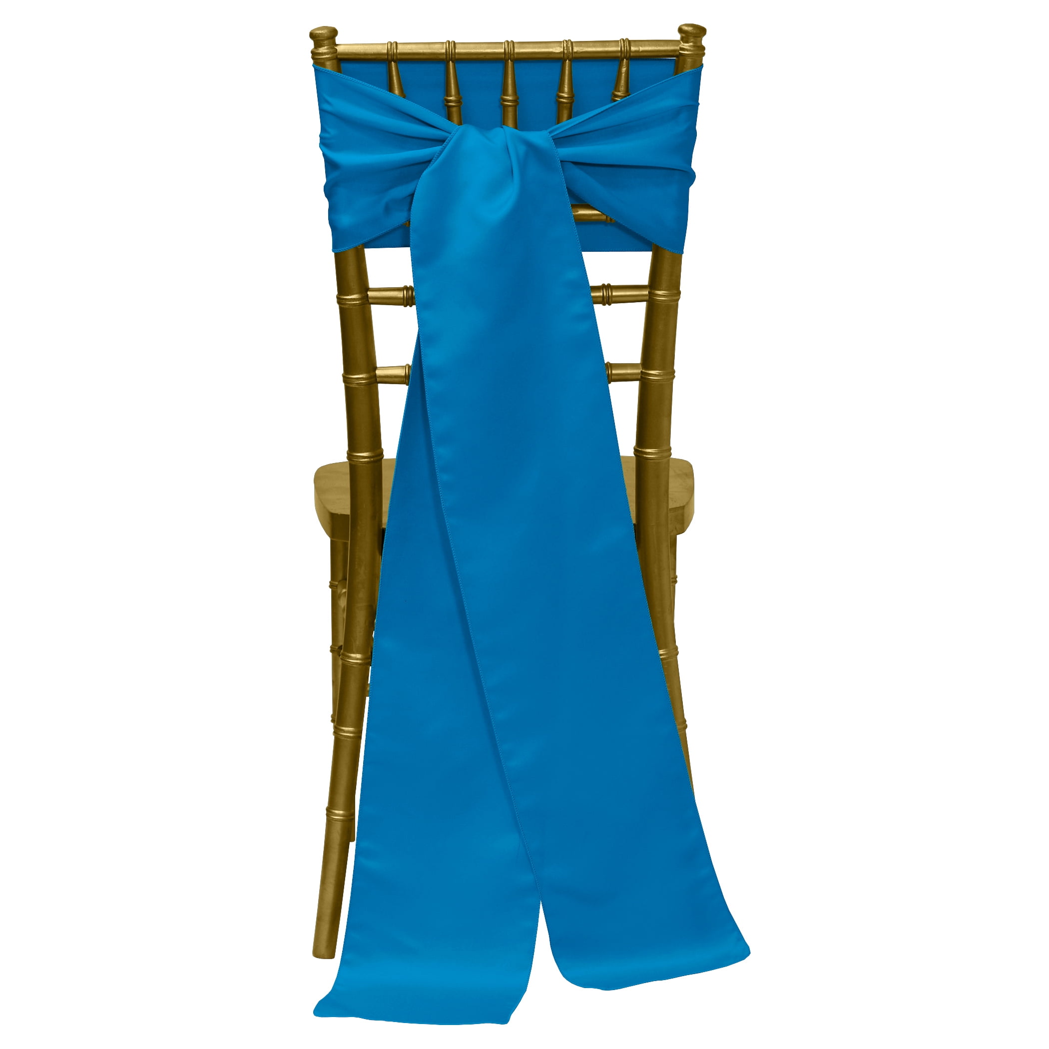 Ultimate Textile Bridal Satin 8 x 100Inch Chair Tie Sash Duchess