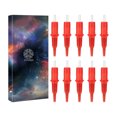 thumbnail image 1 of Ballpoint Pen Tattoo Cartridges with Membrane 10pcs Apprentice Cartridge Tattoo Needles with Ball Point for Pen Tattoo Gun Dotwork Drawing Practice on Papers for Beginners and Artists, 1 of 7