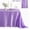 K, variant on 1 pack of high-end glossy satin tablecloth solid color wedding party tablecloth simple style hotel banquet tablecloth 1 pack