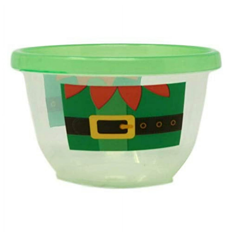 VM International Christmas Print Food Storage Container - Assorted