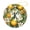 pattern-3, variant on Ceramics Ornaments Watercolor Floral Wreath of Lemons And Flowers in Winter Two Sides Printed Christmas Ornaments Yellow Sweet Lemon Xmas Holiday Keepsake Christmas Tree Decoration