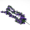 thumbnail image 4 of Girlsshop Artificial Fake Flowers Ivy Vine Hanging Garland Plant Wedding Home Decoration,Purple, 4 of 10