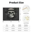 thumbnail image 2 of Logiee Magician Hat Skull Print Canvas Wall Art ,Art Poster,Canvas Decorative Picture,Decor Wall Pictures for Living Room Bedroom Bathroom,Ready to Hang, 2 of 6