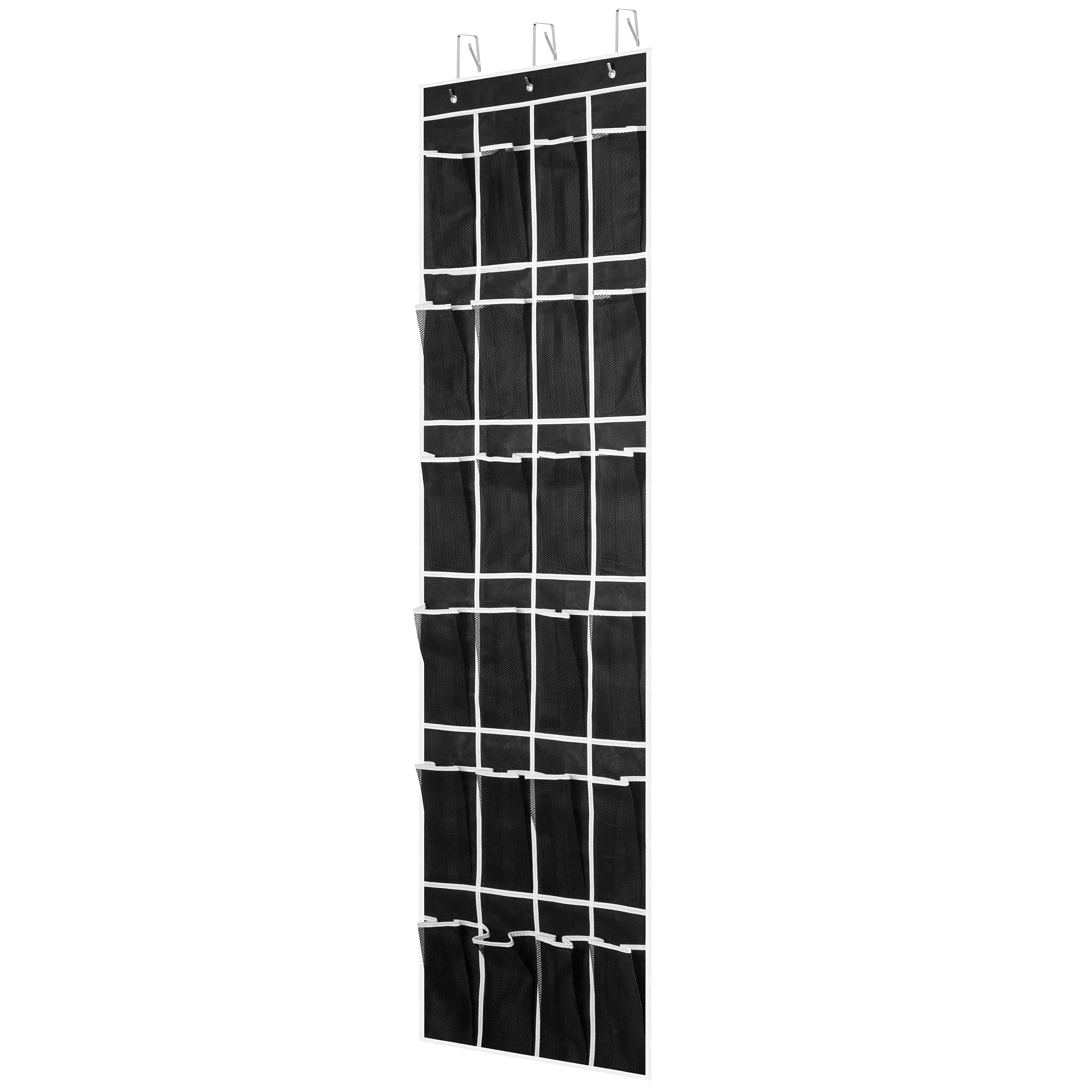Okus Over The Door Shoe Organizer 24 Breathable Pockets Okus Over The Door Shoe Organizer 24 Breathable Pockets Hanging Holder For Maximizing Storage Accessories Toiletries Laundry Items