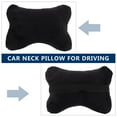 thumbnail image 2 of UPOUART Driving Neck Pillow 1Pack Black Cotton Oval for Car Seat Comfort, 2 of 8