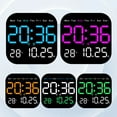 thumbnail image 4 of LED Large Digital Wall Clock Remote Control Temperature Date Week Display Adjust, 4 of 8