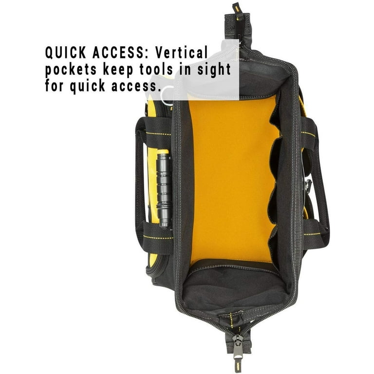 DEWALT DGL573 Lighted Technician's Tool Bag, 41 Pocket - Walmart.com
