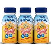 PediaSure SideKicks, High Protein Nutrition Shake for Kids, Strawberry, 8 fl oz (Pack of 6)