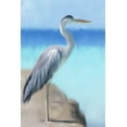 thumbnail image 2 of Allen, Kimberly 17x24 Gold Ornate Wood Framed with Double Matting Museum Art Print Titled - Sea Heron, 2 of 4