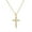 CN002004YH, variant on Micro-inlaid Turquoise Cross Necklace Clavicle Chain