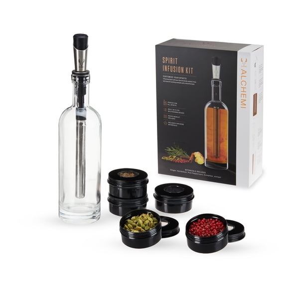 Viski Spirits Infusion Kit for Liquor, Gin Vodka Whiskey Tequila, Set of 1