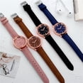 thumbnail image 5 of Reloj luminoso con cinturón para mujer, reloj de moda para el tiempo libre, reloj para mujer, 5 of 5