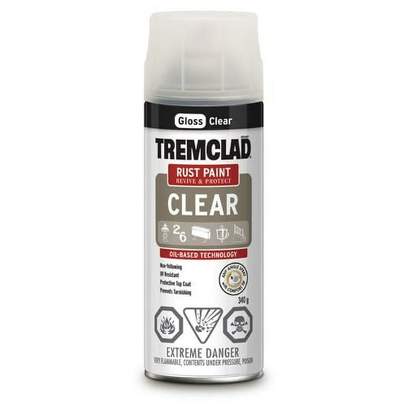 Peinture antirouille Tremclad en clair 340 g