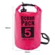 thumbnail image 1 of Organizador Bolsa seca impermeable Pack Saco Natación Kayak River Trekking (5L Rosa) Ehuebsd Libre de BPA, 1 of 8