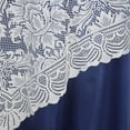 thumbnail image 3 of Efavormart 72" x 72" JOLLY GOOD Lace Table Square Tablecloth Overlay-Ivory Square Tablecloth Cover For Wedding Party Event Banquet, 3 of 5