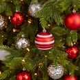 thumbnail image 5 of Nearly Natural Red Round Glass Ball Ornaments, 64 Count (3.00"), 5 of 5