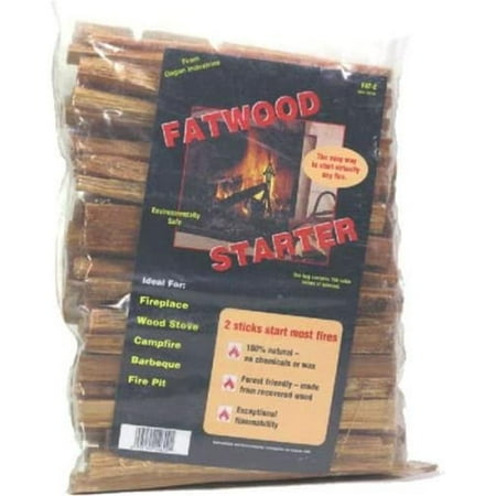 

Dagan FAT-2 Fatwood Firestarter in a Poly Bag Natural