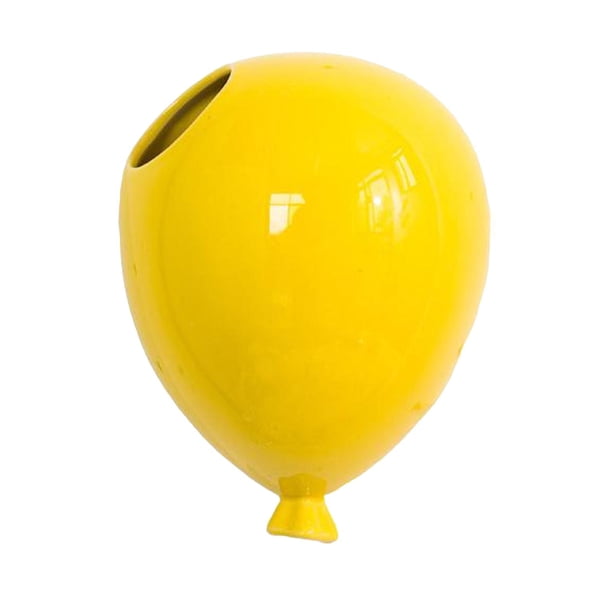 Jardinera Colgante de Cerámica Amarillo Sunnimix Jardineras de Pared