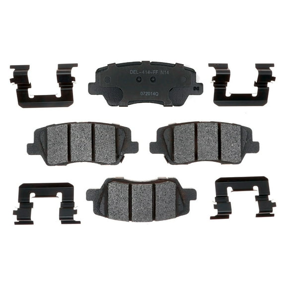 ACDelco 17D1659MH Semi-Metallic Fits select: 2013-2016 CADILLAC ATS, 2015 CADILLAC CTS