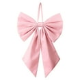 thumbnail image 2 of ZTTD Christmas Tree Topper Bow 7 x 10 Inch, Large Bows Christmas Decorations, Velvet Bow Christmas Wreath for Home Wreath Wall Backdrop Birthday Wedding Party Decor, 2 of 9